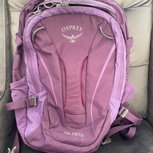 OSPREY Purple Backpack Gently Used with Some Markings